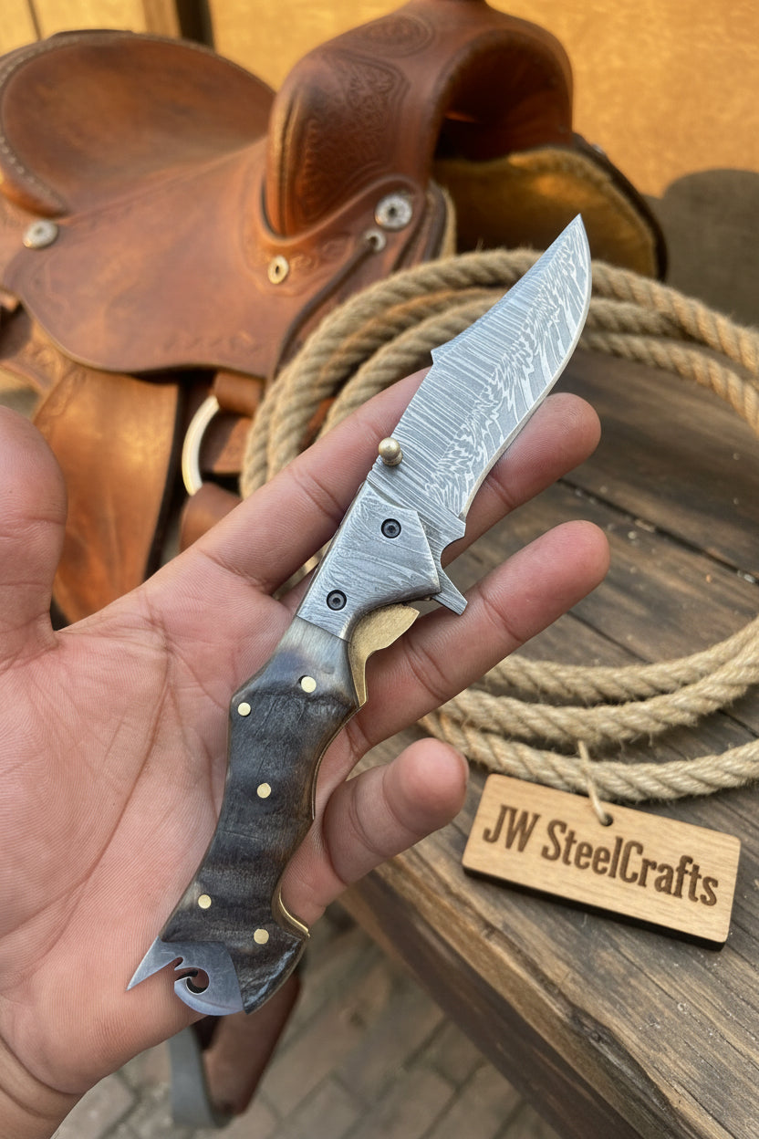 Grithorn Damascus Folder 7