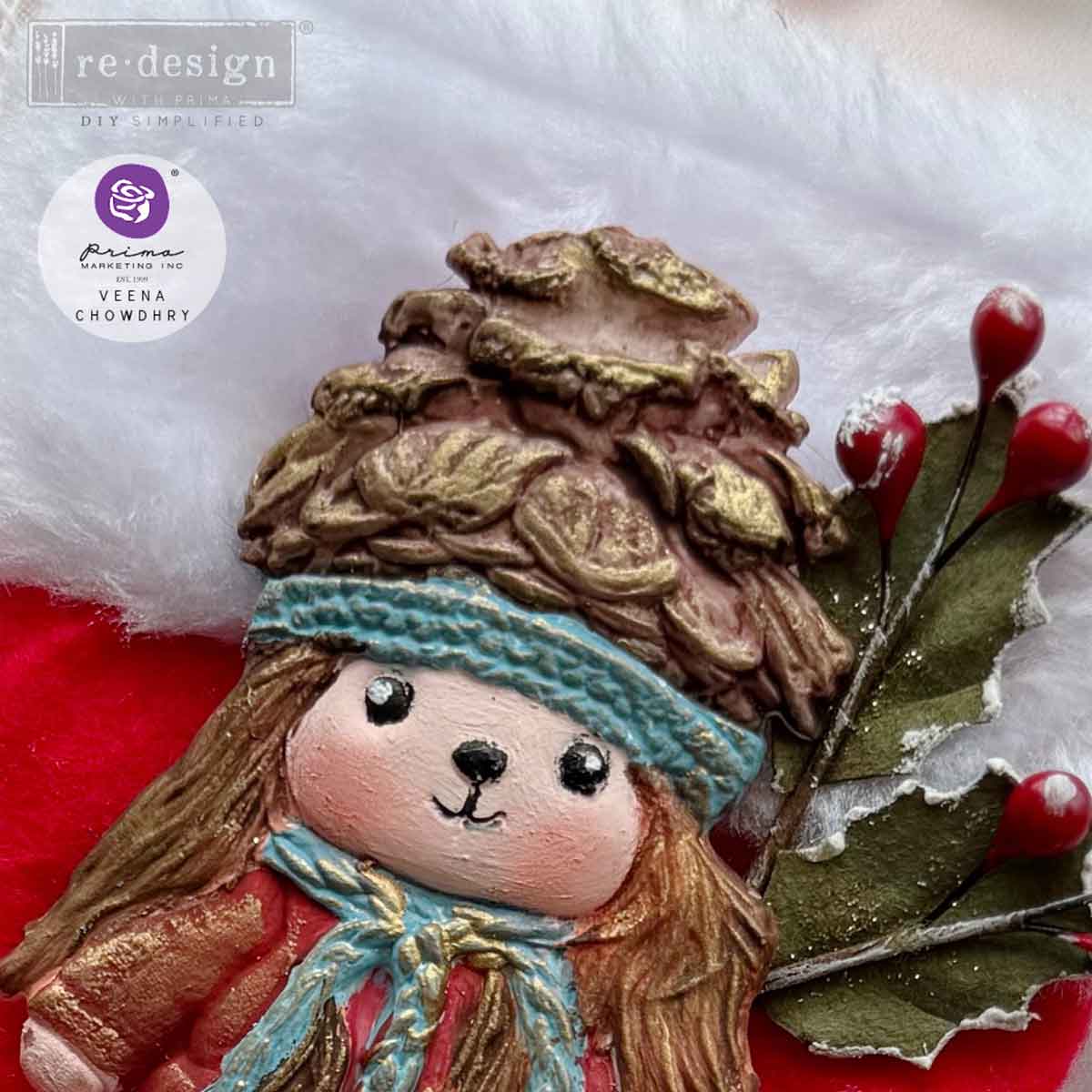 Decor Moulds® - Pinecone Dolls - 1 pc, 5