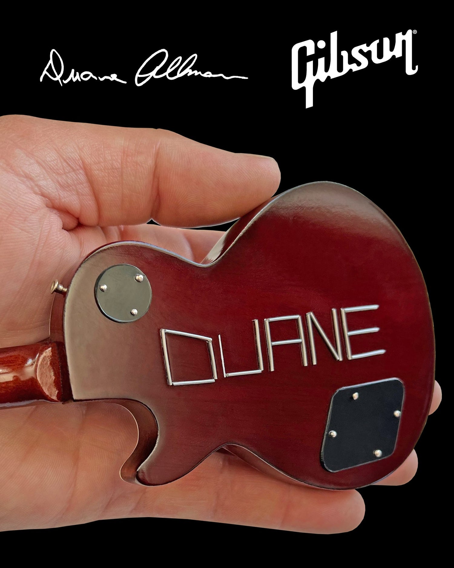Duane Allman Gibson Les Paul Tobacco Burst