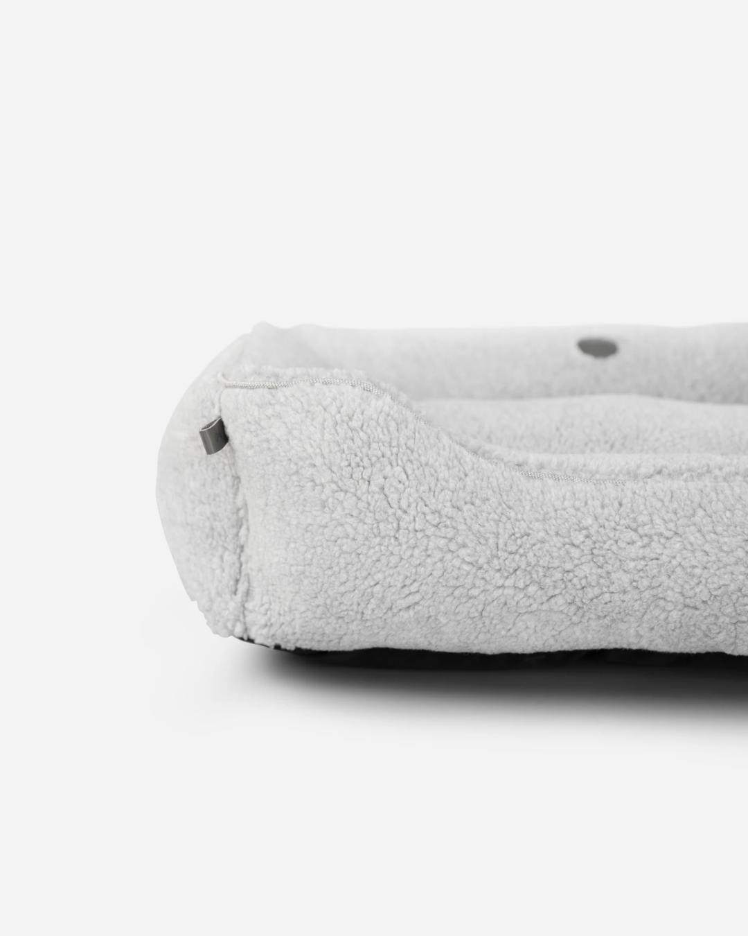 Chester & Lee | Furry Sleeper Dog Bed Gray by Chester & Lee, product image 3
