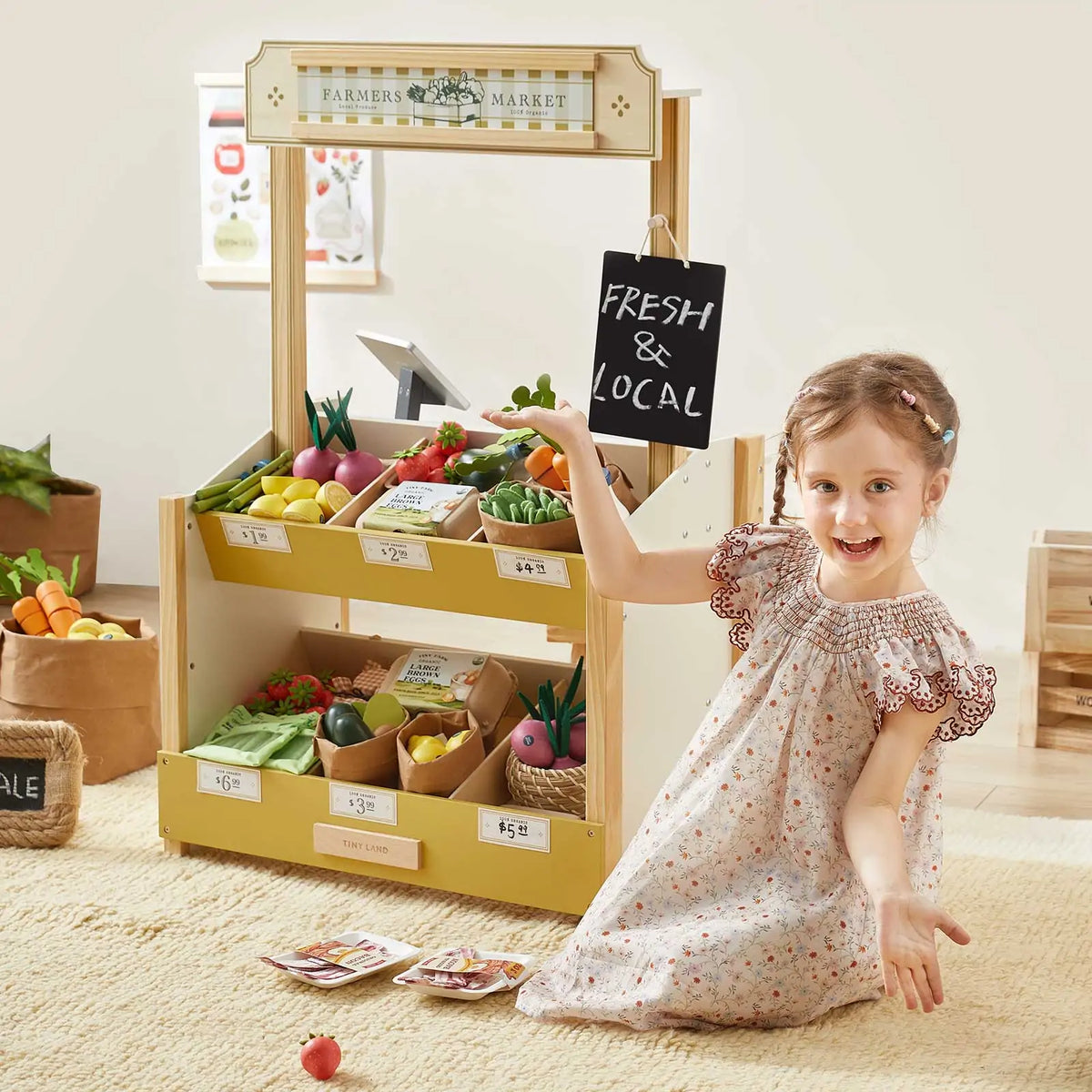 Tiny Land® Kid's Grocery Store Playset by Tiny Land INC, product image 5