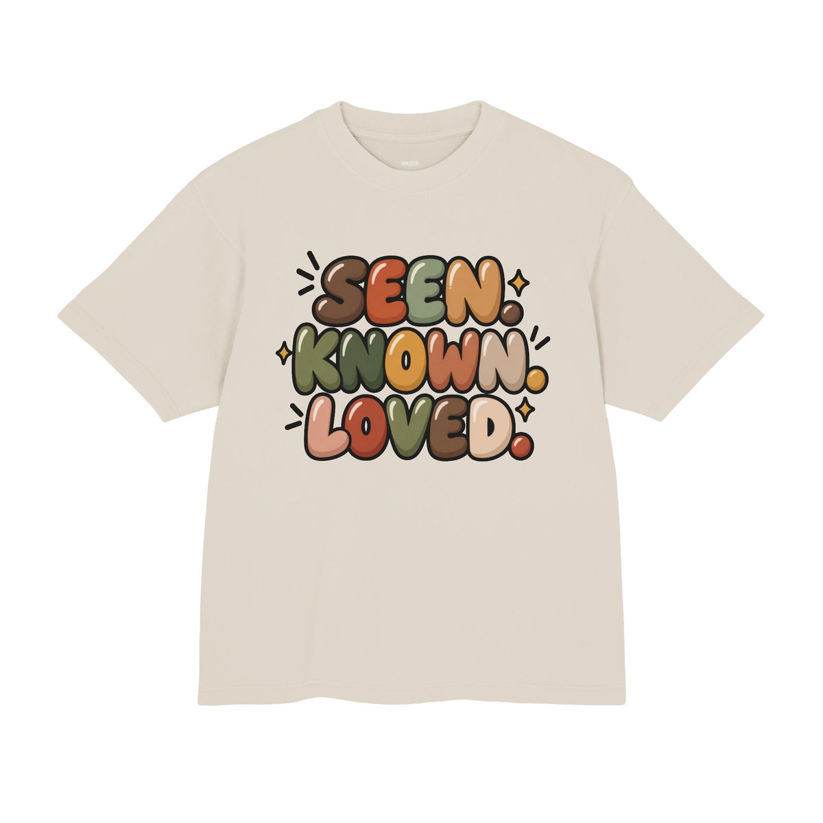 SEEN. KNOWN. LOVED. Heavyweight Graphic Tee