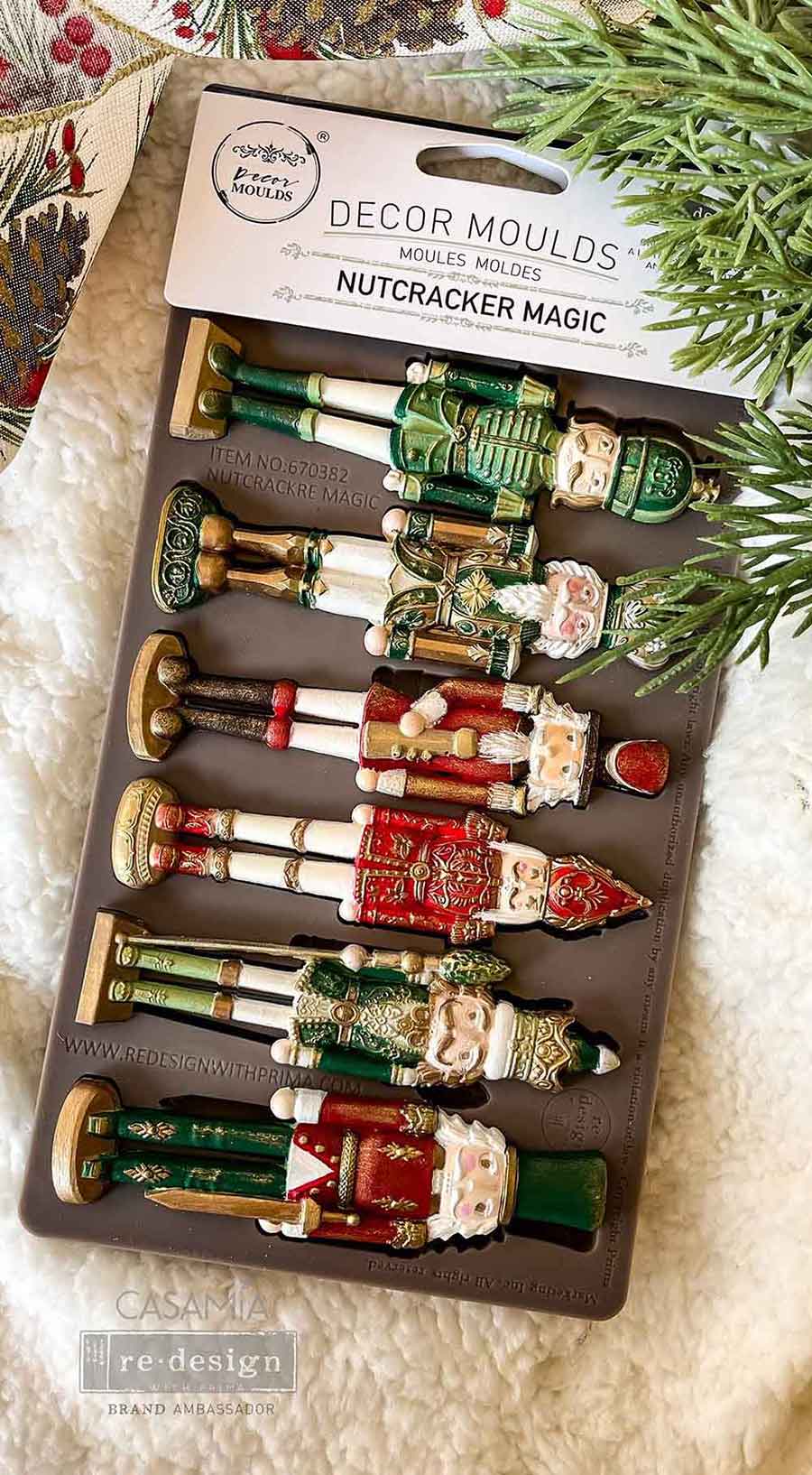 Decor Moulds® - Nutcracker Magic - 1 pc, 5