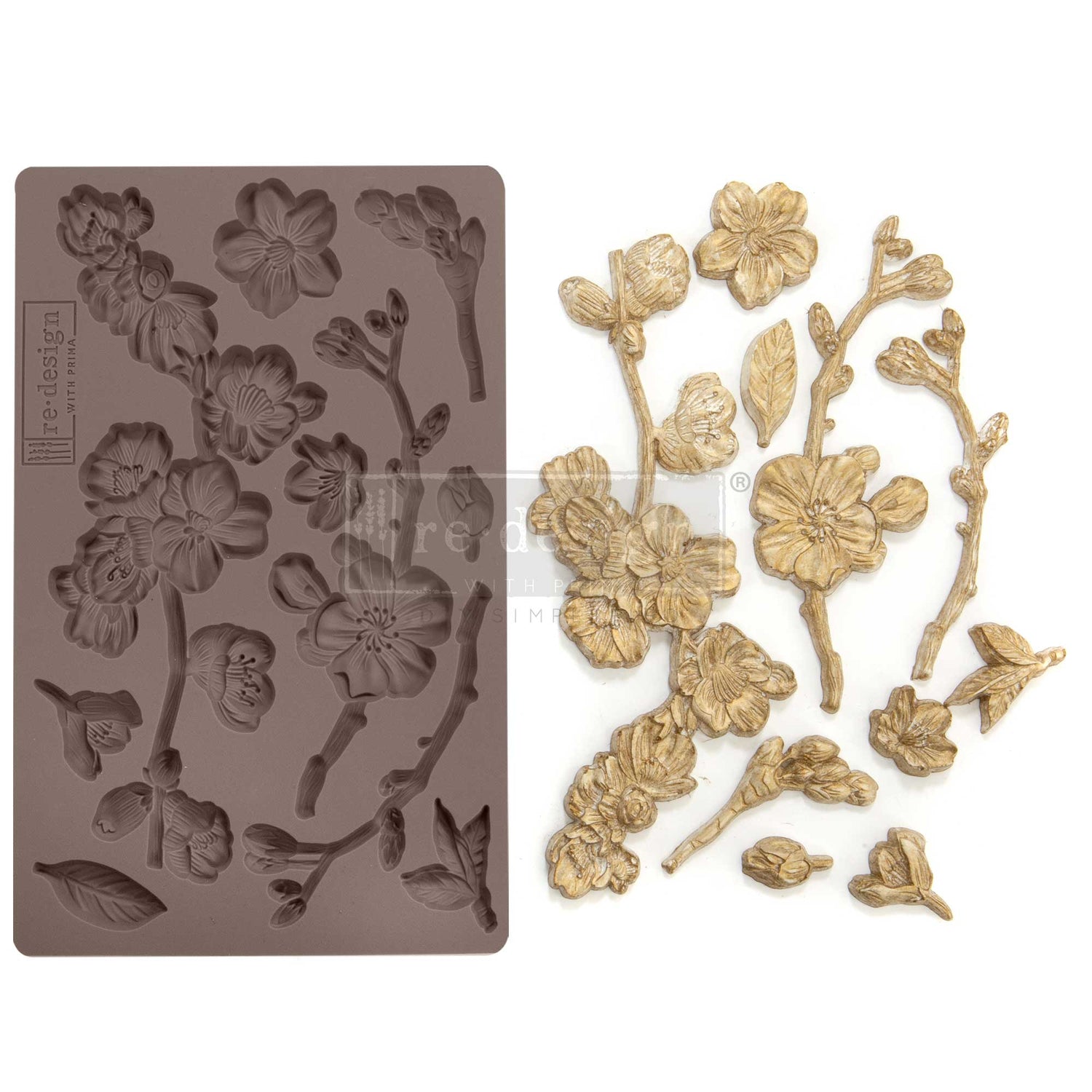 Redesign Décor Moulds®- Cherry Blossoms 5