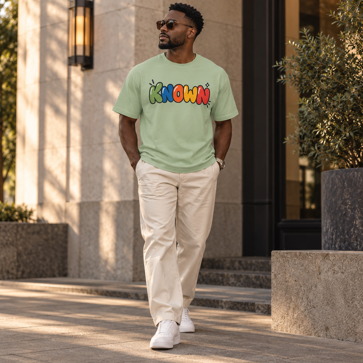 KNOWN Heavyweight Colorblock Graphic Tee