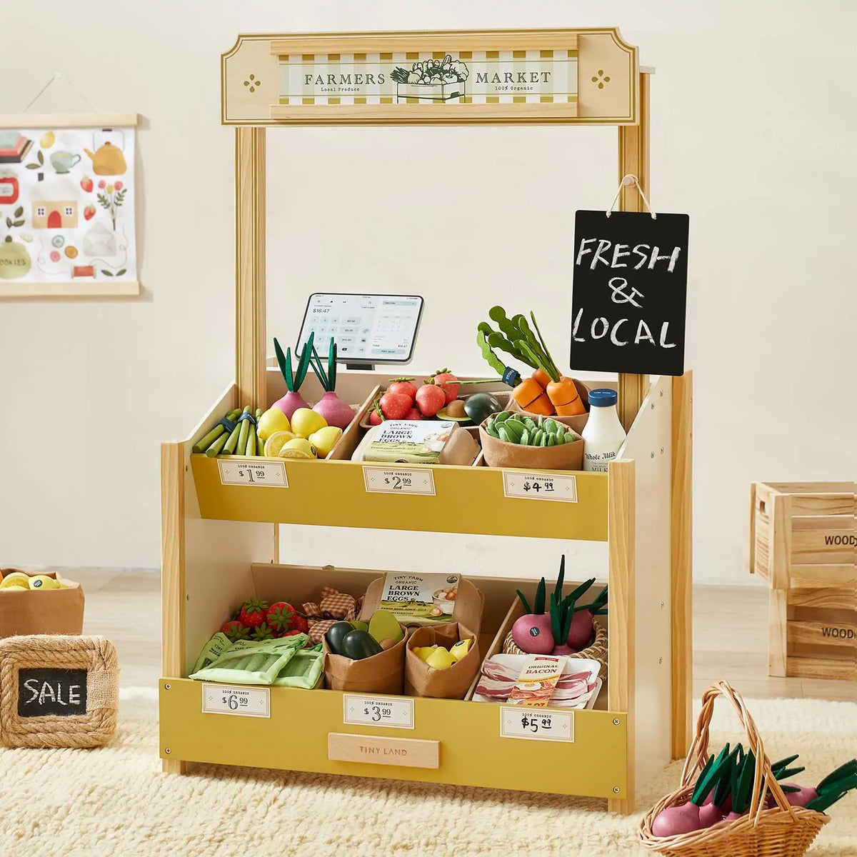 Tiny Land® Kid's Grocery Store Playset by Tiny Land INC