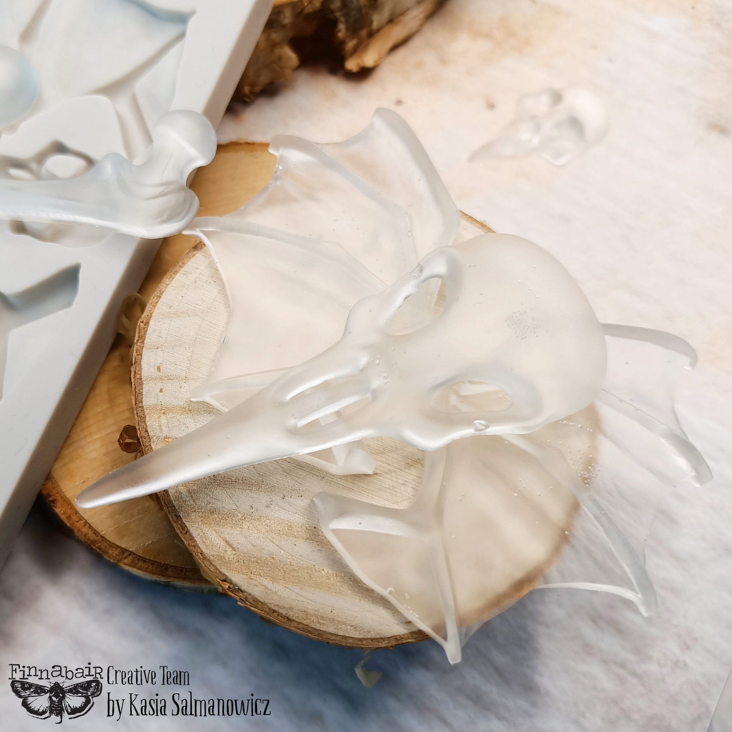 Finnabair - Moulds - Wings and Bones - 1 pc, 5x8 in Copyright #VA0002330242