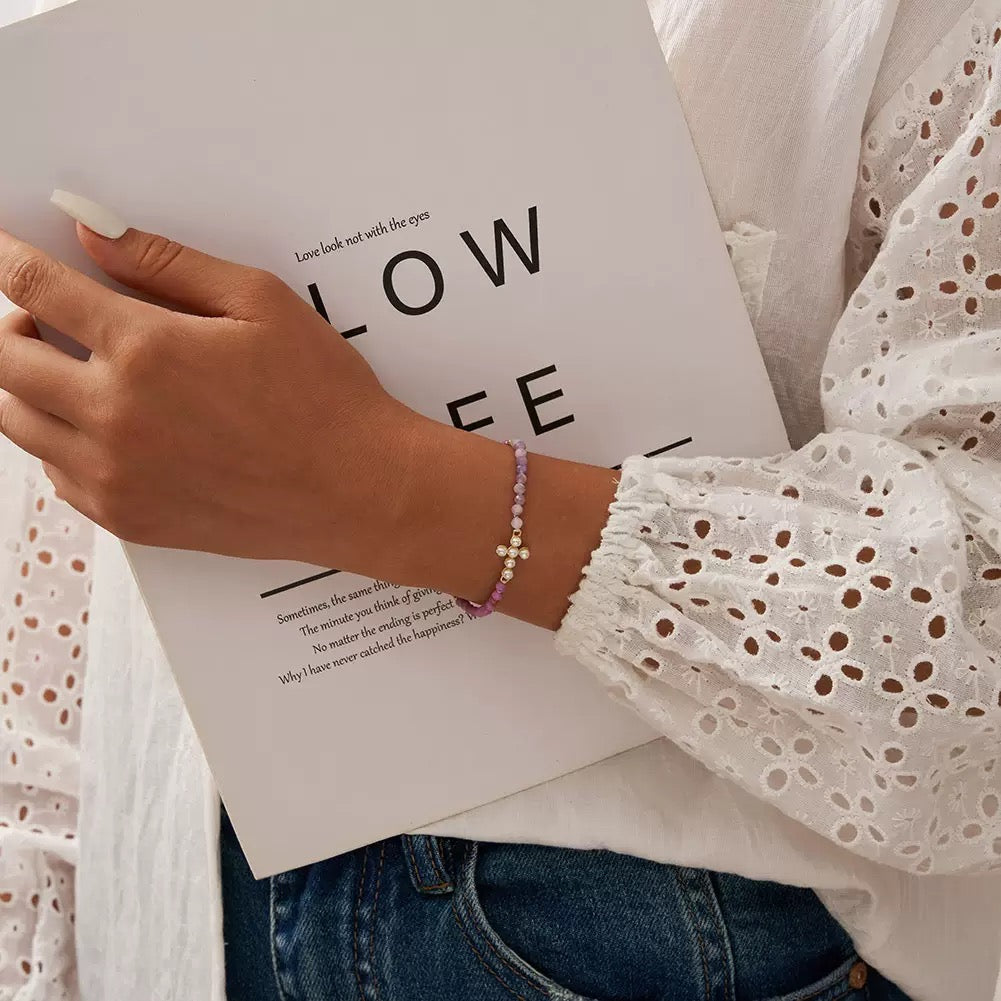 Celestial Cross Bracelet