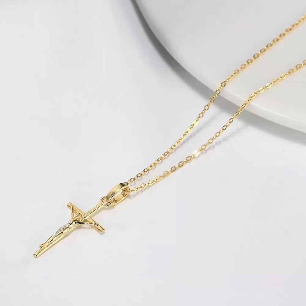 Crucifix Cross Pendant Necklace