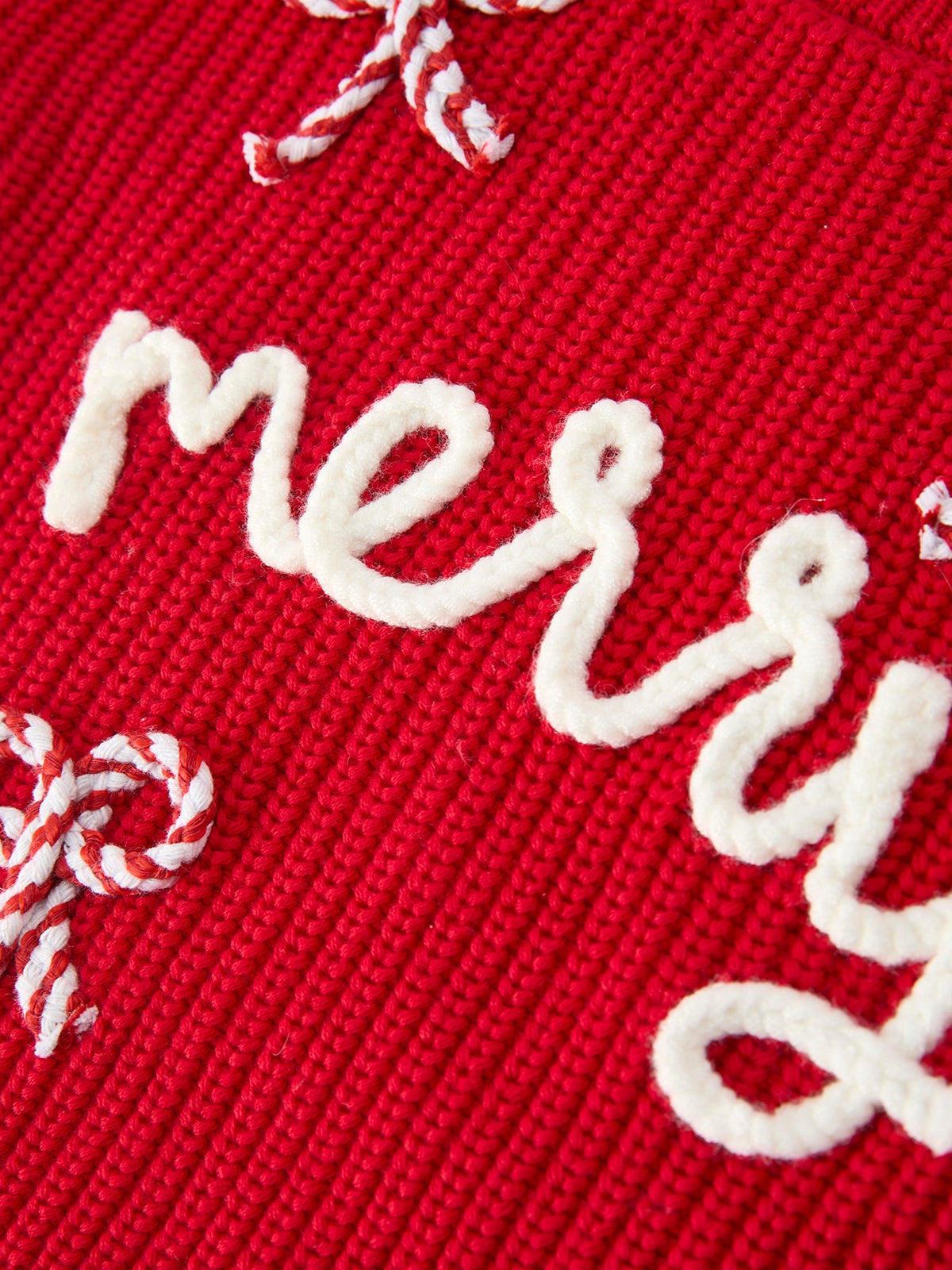Mom and Me Winter Christmas Red