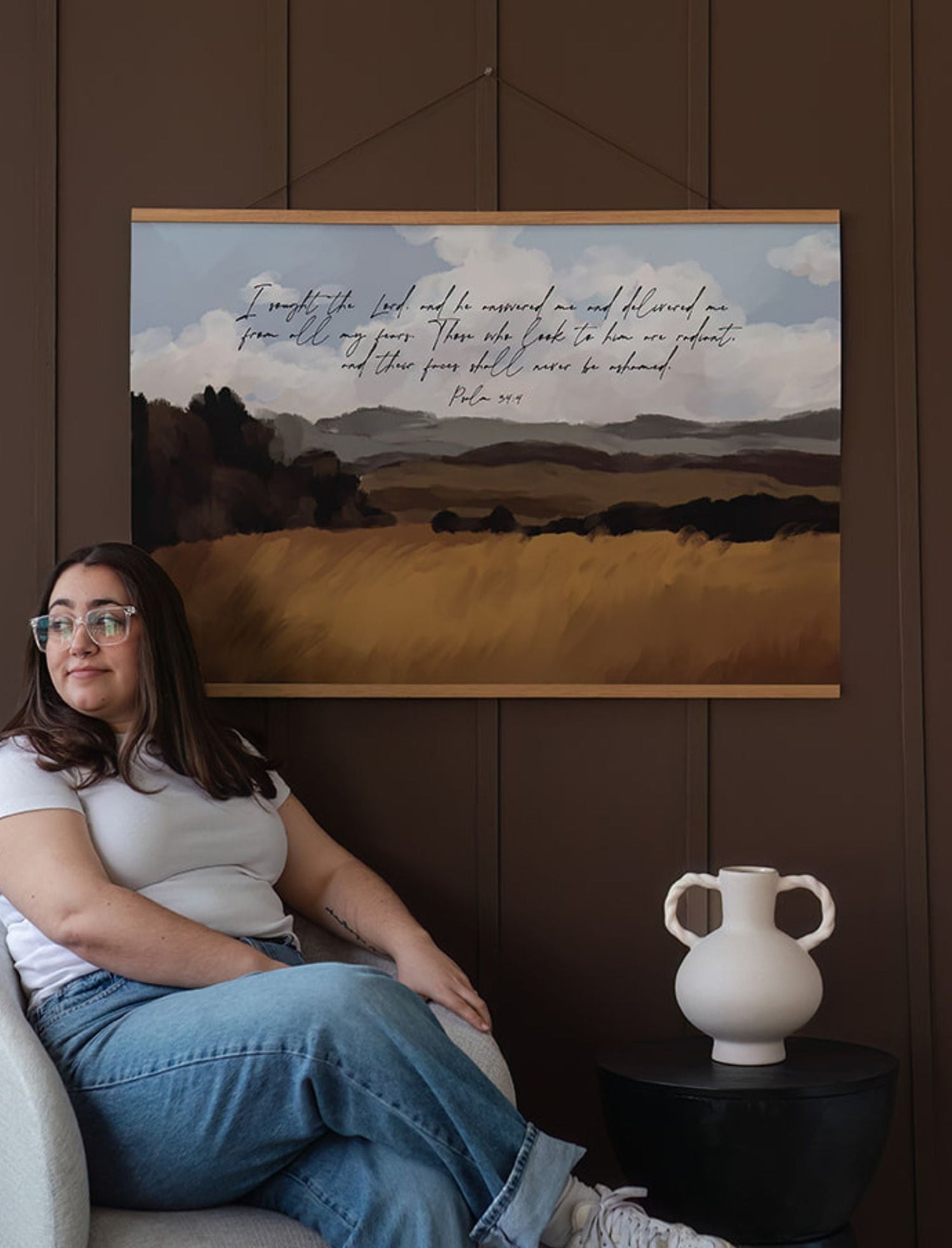 Horizontal Poster: I Sought the Lord