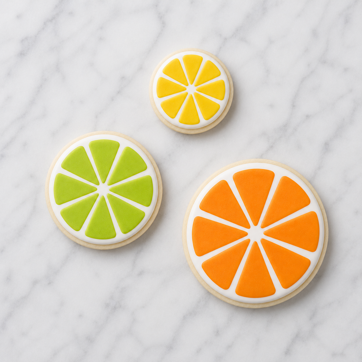 Lemon Slice Cookie Stencil