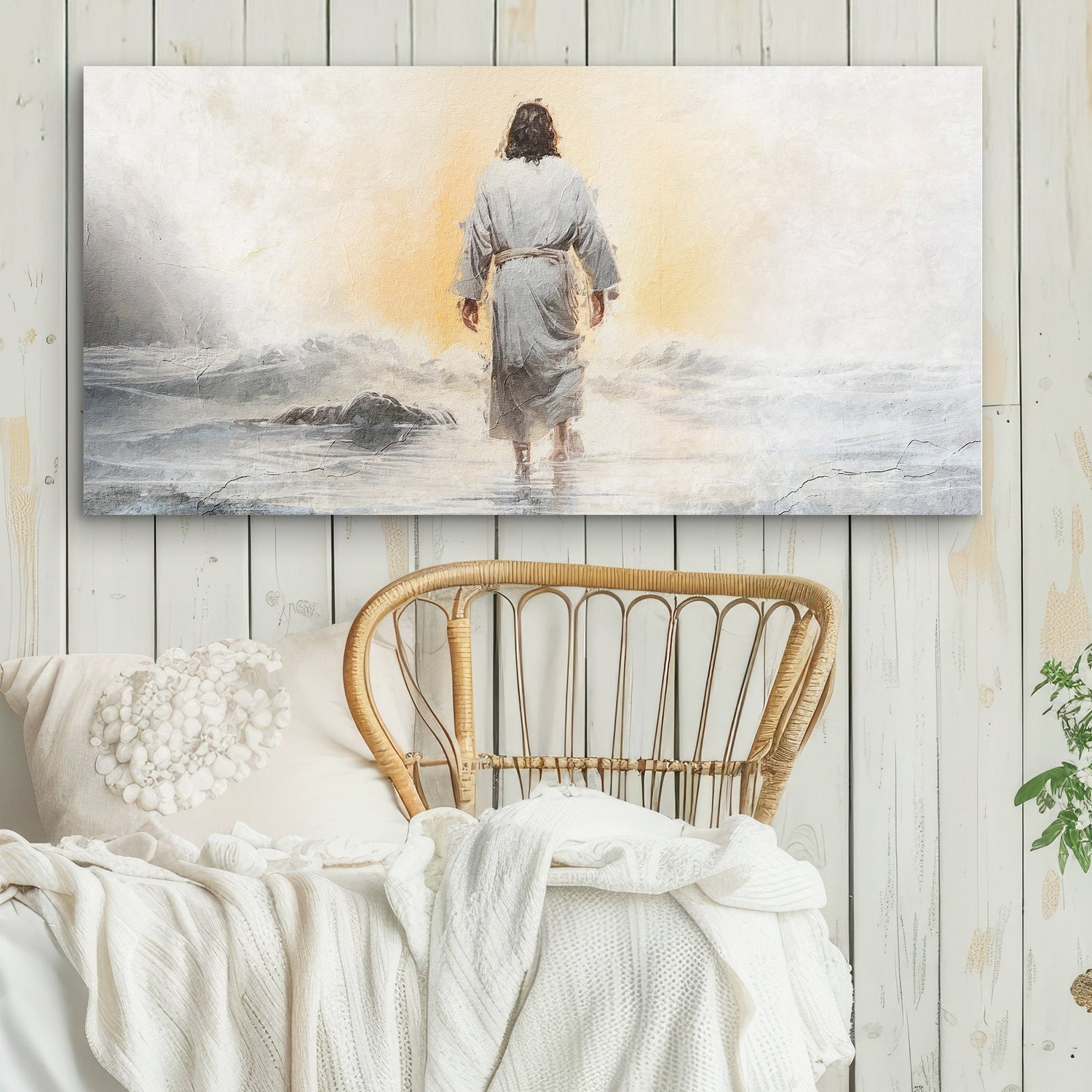 Peace Be Still Faith Wall Art