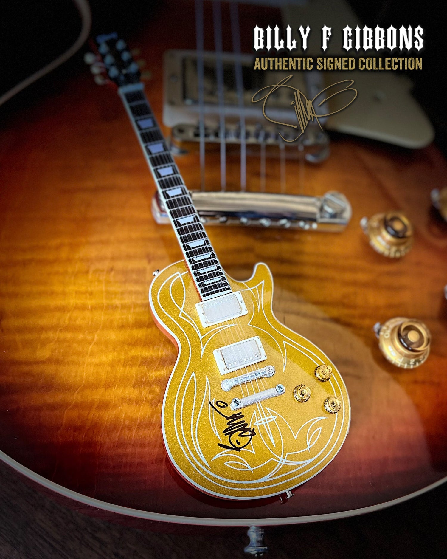 Billy F Gibbons AUTOGRAPHED