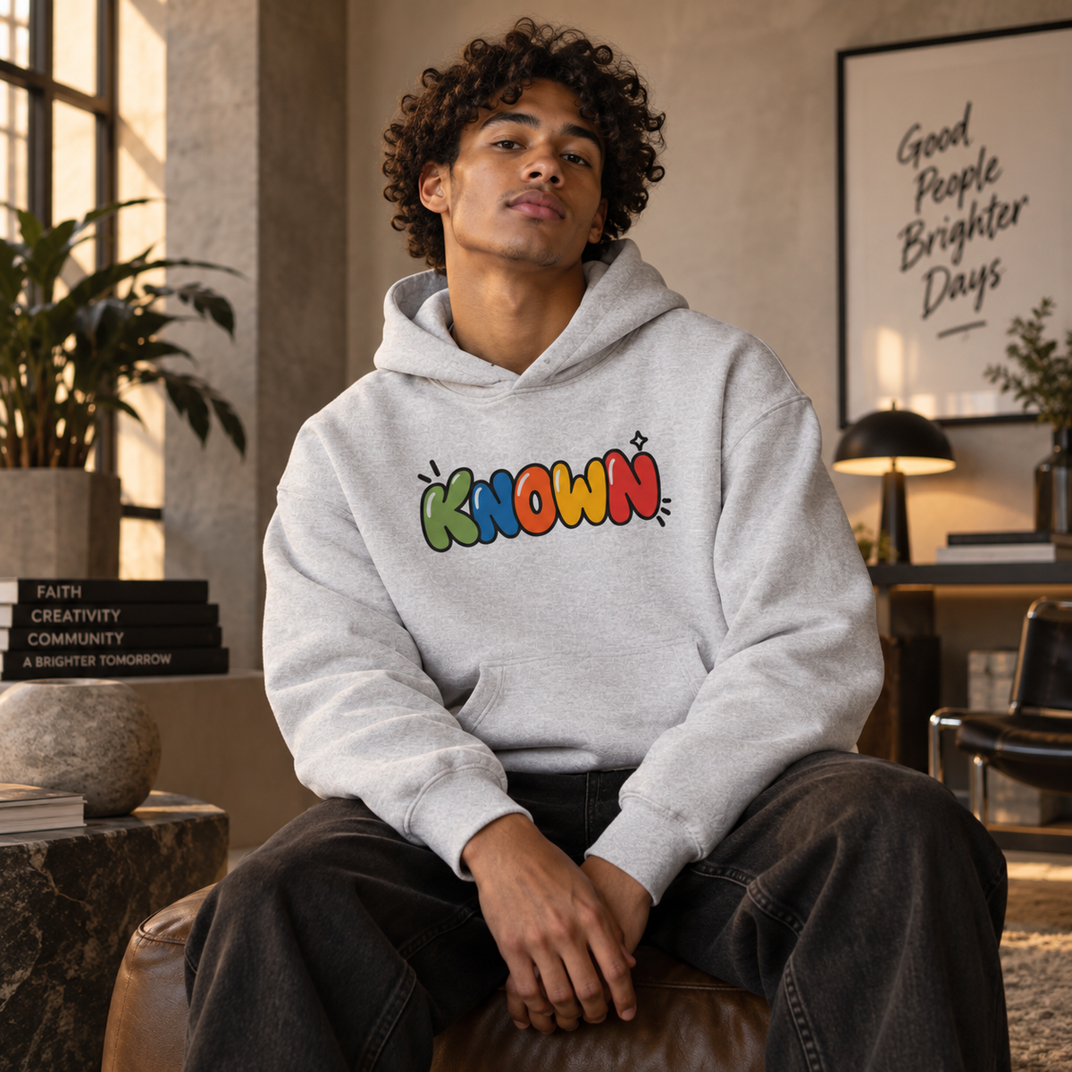 KNOWN Heavyweight Colorblock Oversized Hoodie