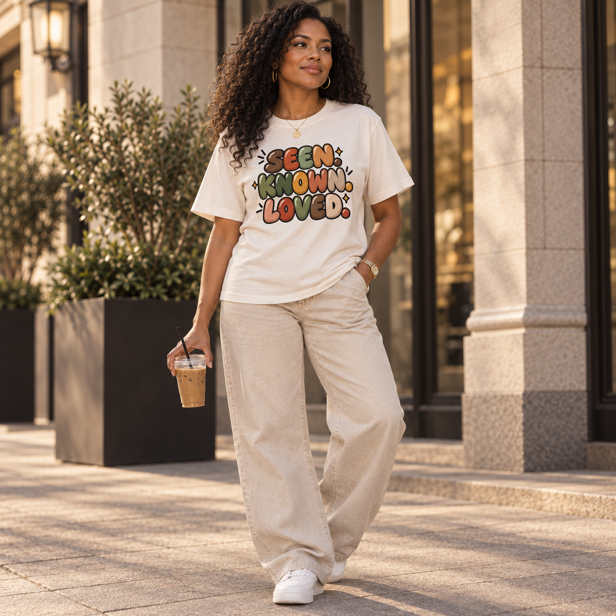 SEEN. KNOWN. LOVED. Heavyweight Graphic Tee