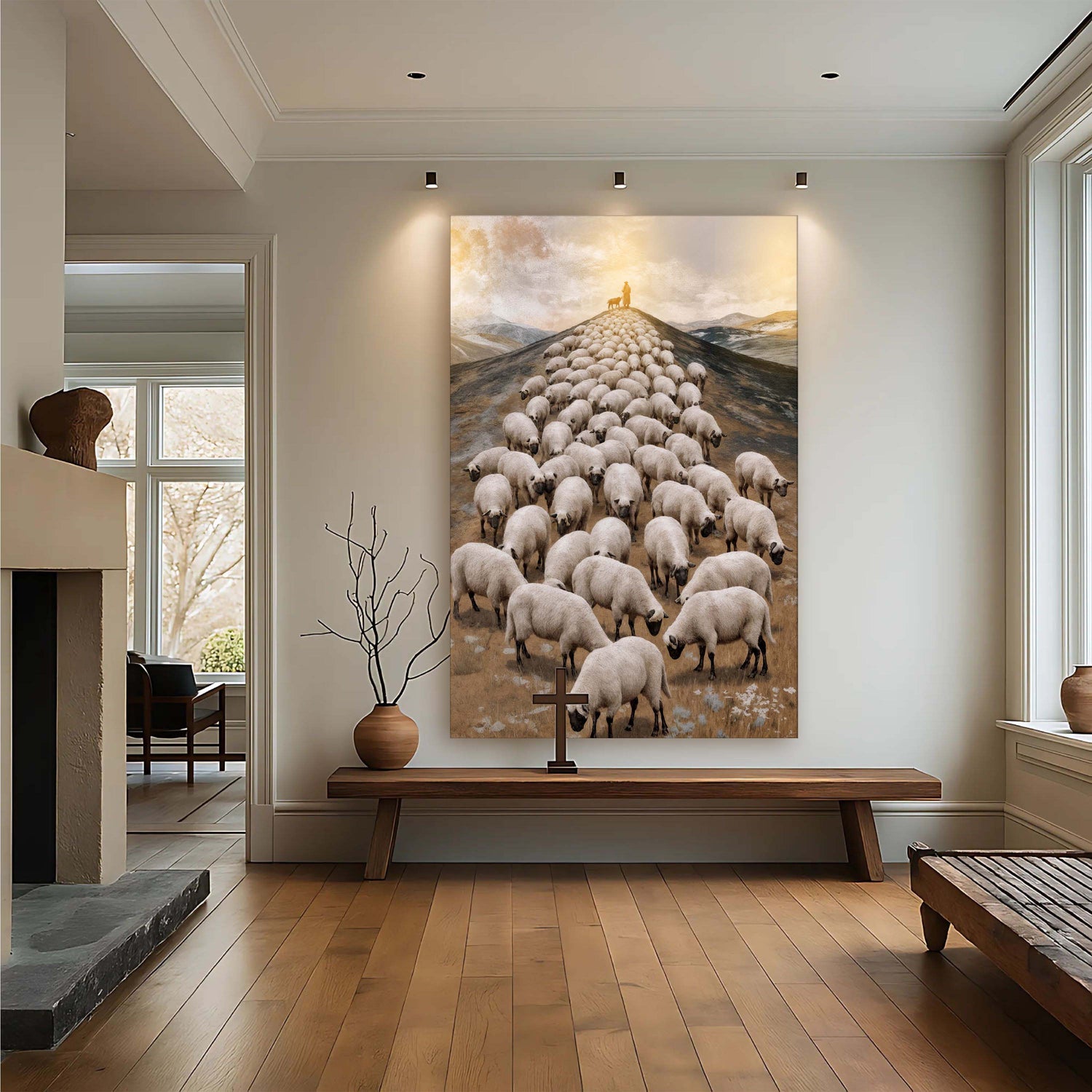 Parable Of The Lost Sheep Faith Wall Art II