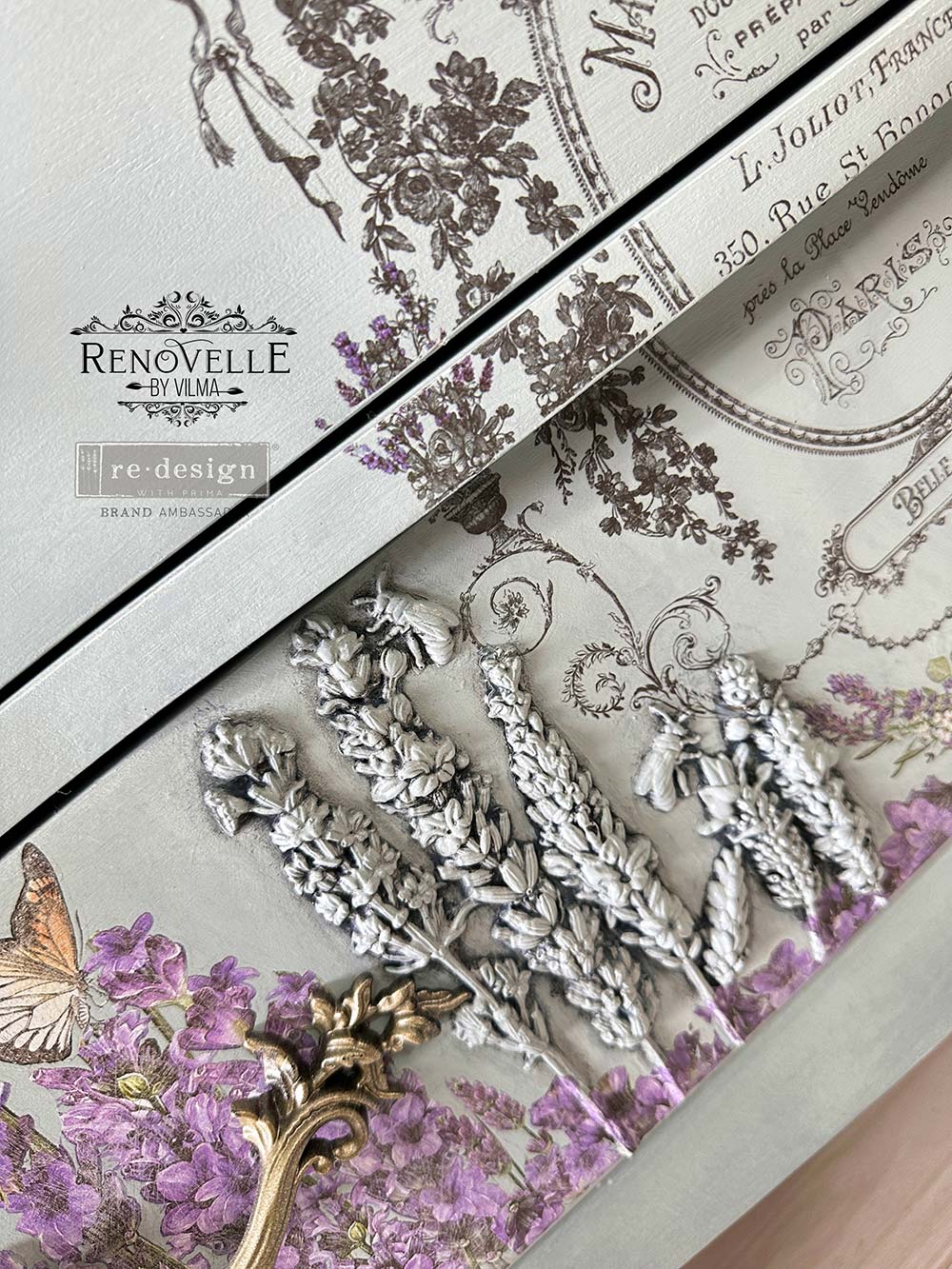Decor Moulds® - Lavender Harvest - 1 pc, 5