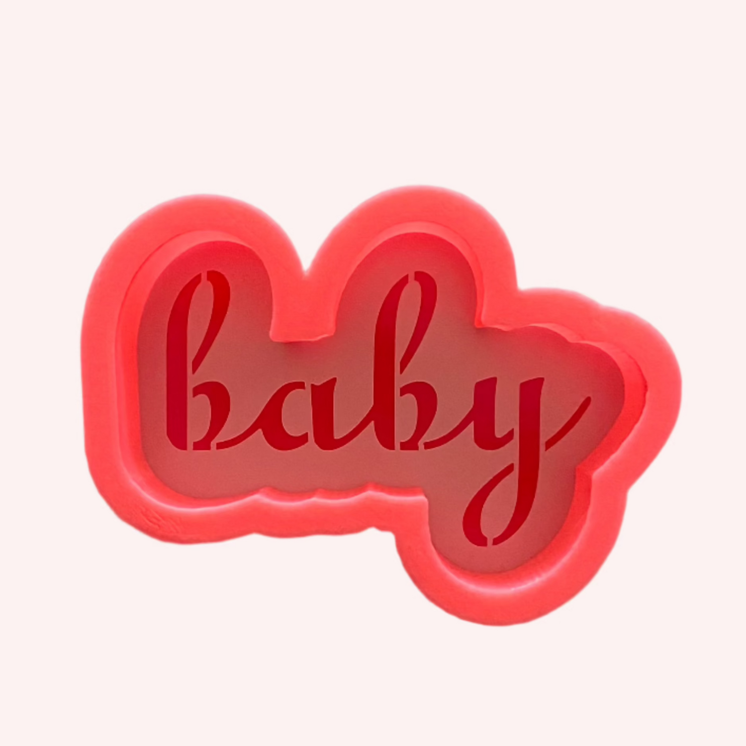 Baby Cookie Cutter and Stencil