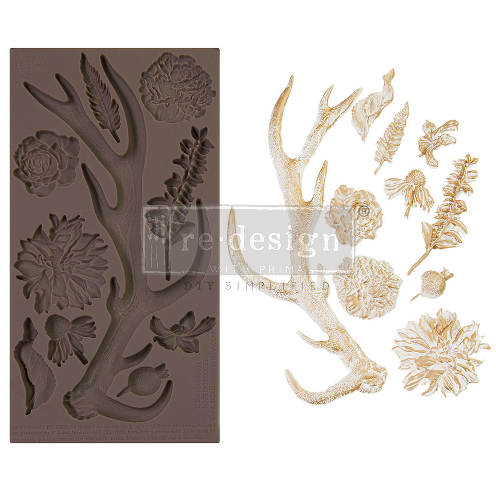 Decor Moulds® - Loggers' Lodge 1 - 1 pc, 5
