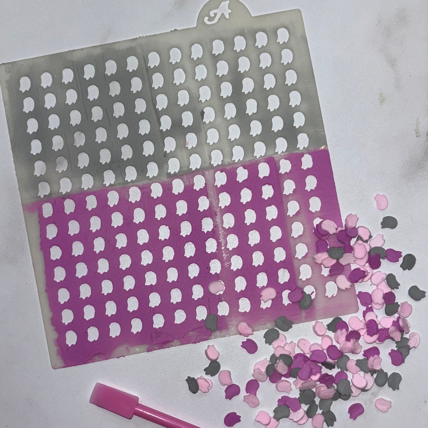 Ghost Sprinkles Stencil
