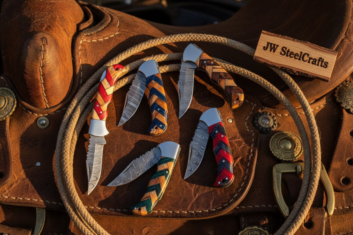 Wovencord Pocket Knife Set 8.5