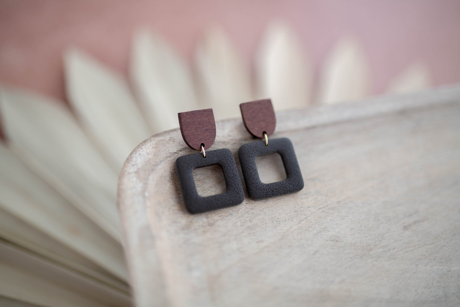 Clay Earrings | Desert Squares | Desert Collection