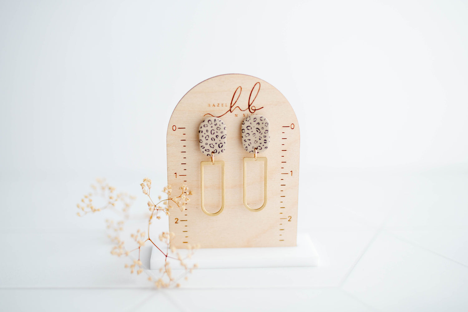 Clay earring | Wild Simple Dangles | Wild Collection