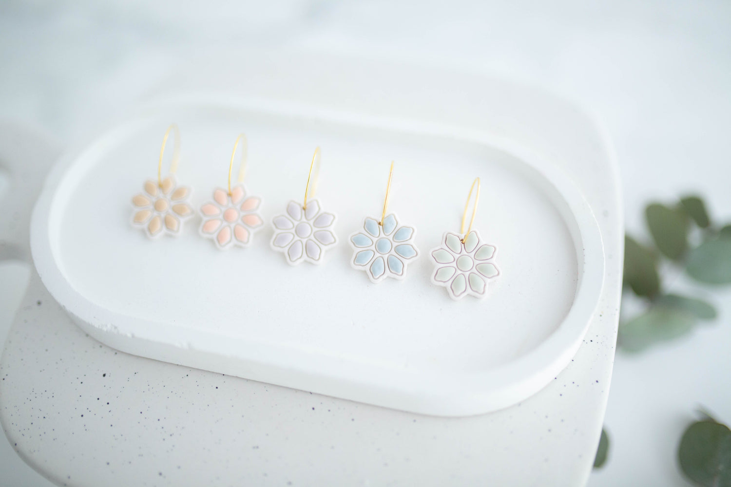 Clay Earrings | Spring Fling Mini Hoops | Spring Fling Collection