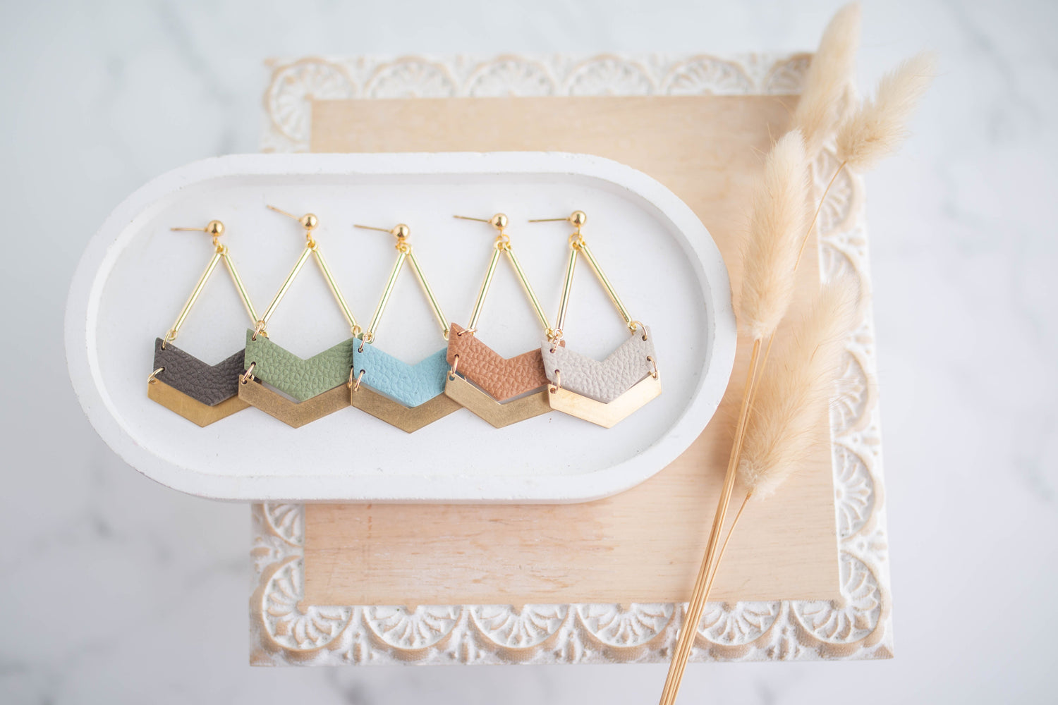 Clay Earrings | Arrow Dangles | Cozy Cowgirl Collection
