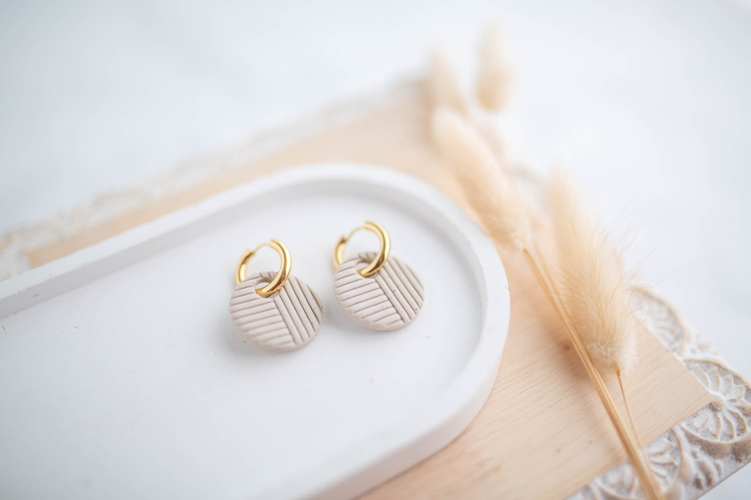 Clay Earrings | Cozy Huggies | Cozy Cowgirl Collection