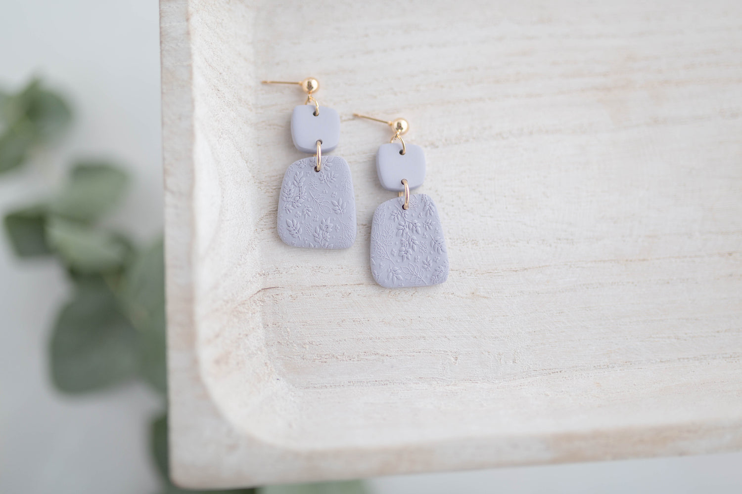 Clay earring | Flower Garden Dangles | Garden Collection