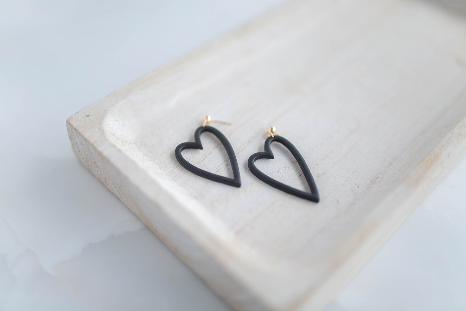 Clay Earrings | Heart Dangles | Lover Era Collection