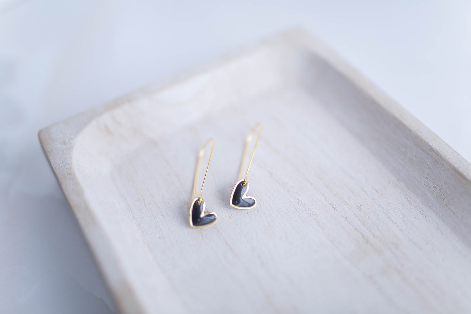 Clay Earrings | Mini Heart Drops | Lover Era Collection