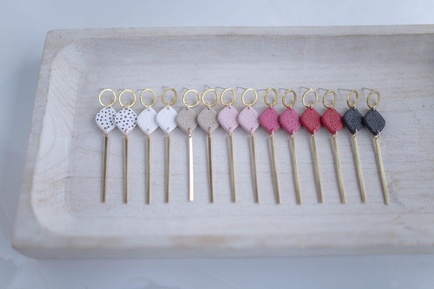 Clay Earrings | Simple Dangles | Lover Era Collection