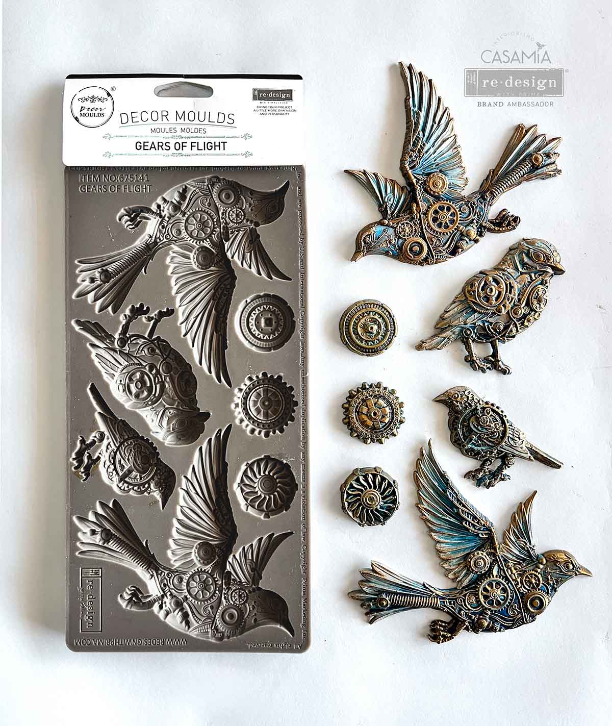 Decor Moulds® - Gears of Flight - 1 pc, 5