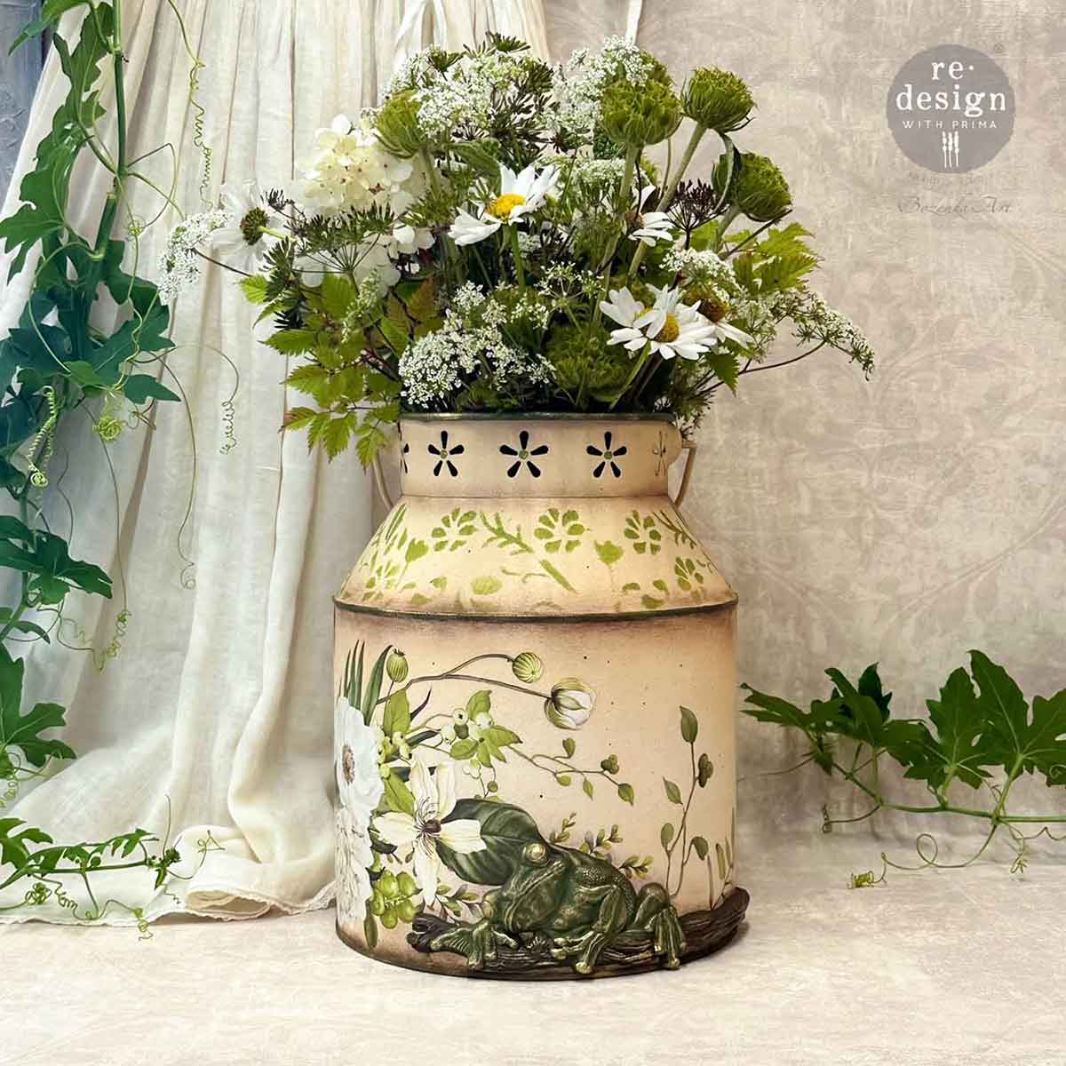 Decor Moulds® - Froggy Meadow Greens - 1 pc, 5