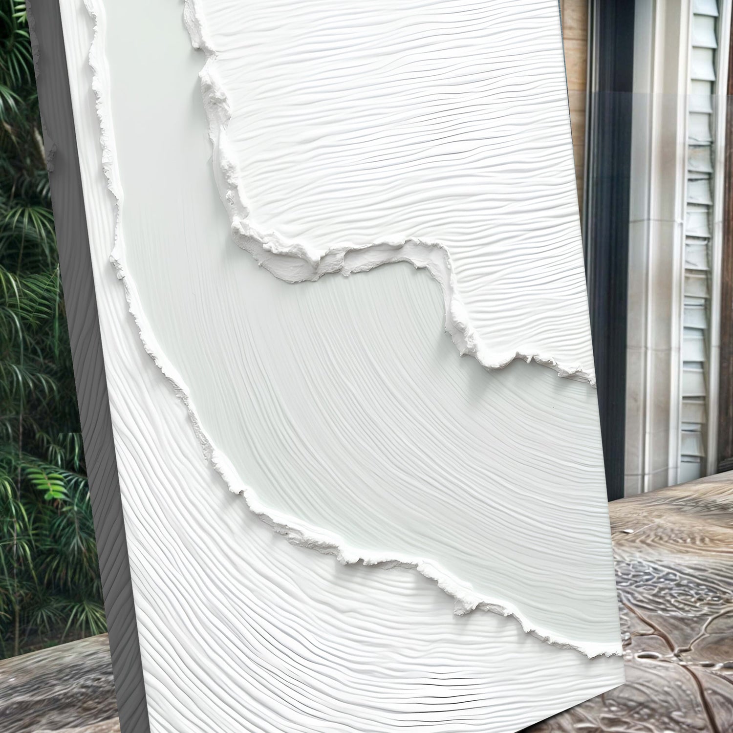 Abstract Minimalist Wave Wall Art