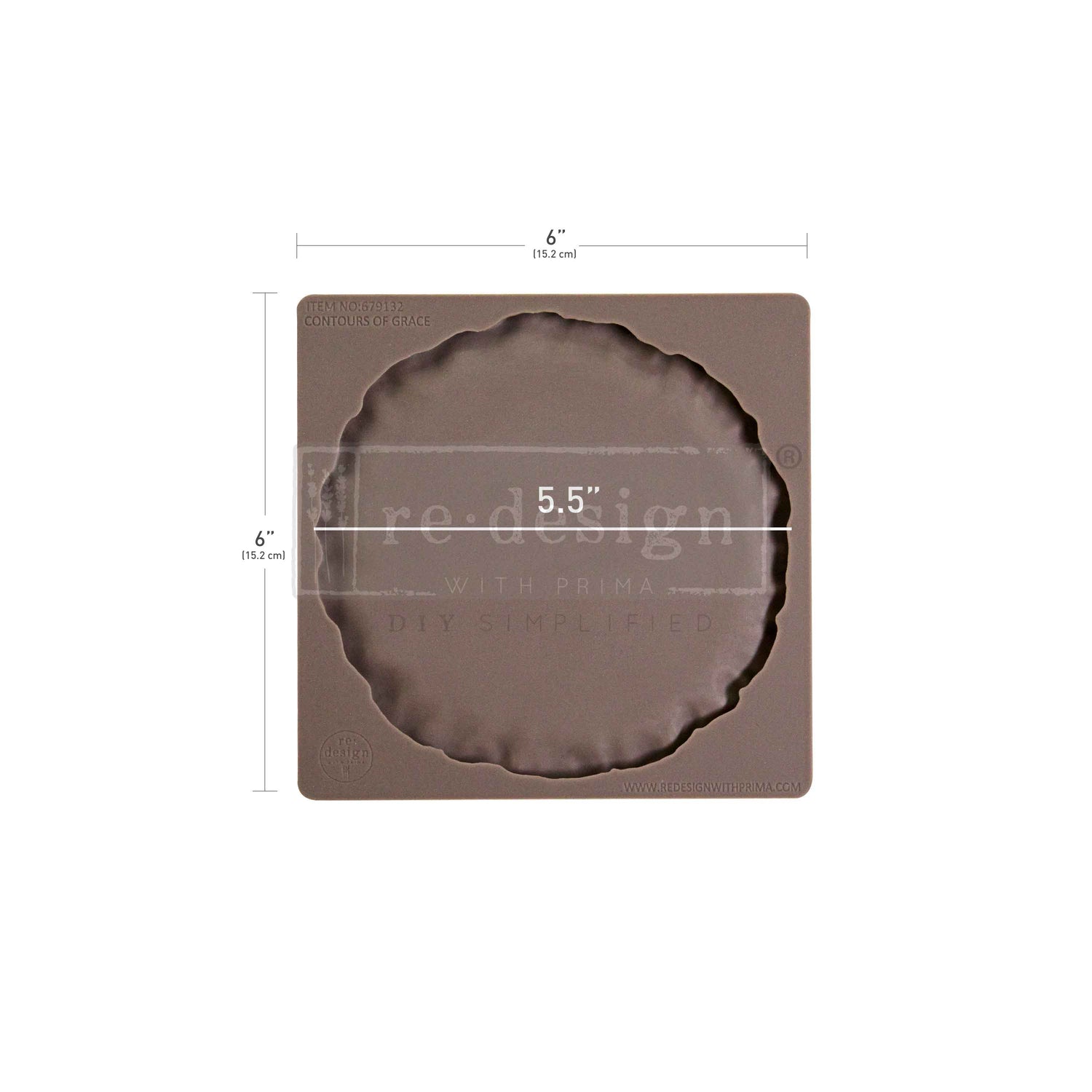 Decor Moulds® - Contours Of Grace - 1 pc, 6