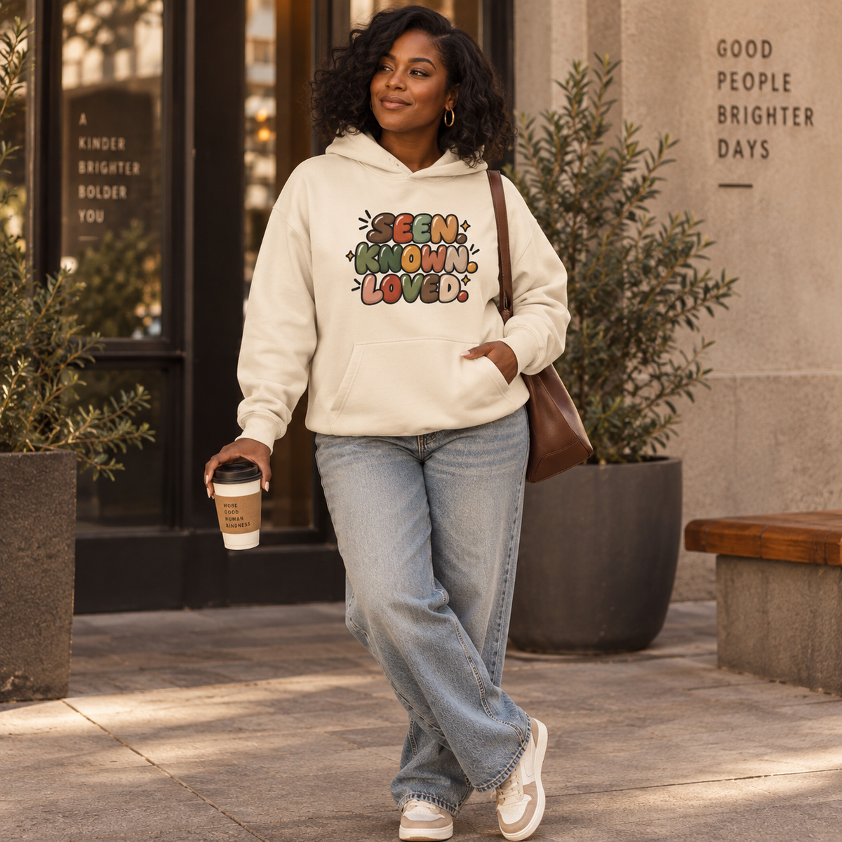 SEEN. KNOWN. LOVED. Heavyweight Oversized Hoodie