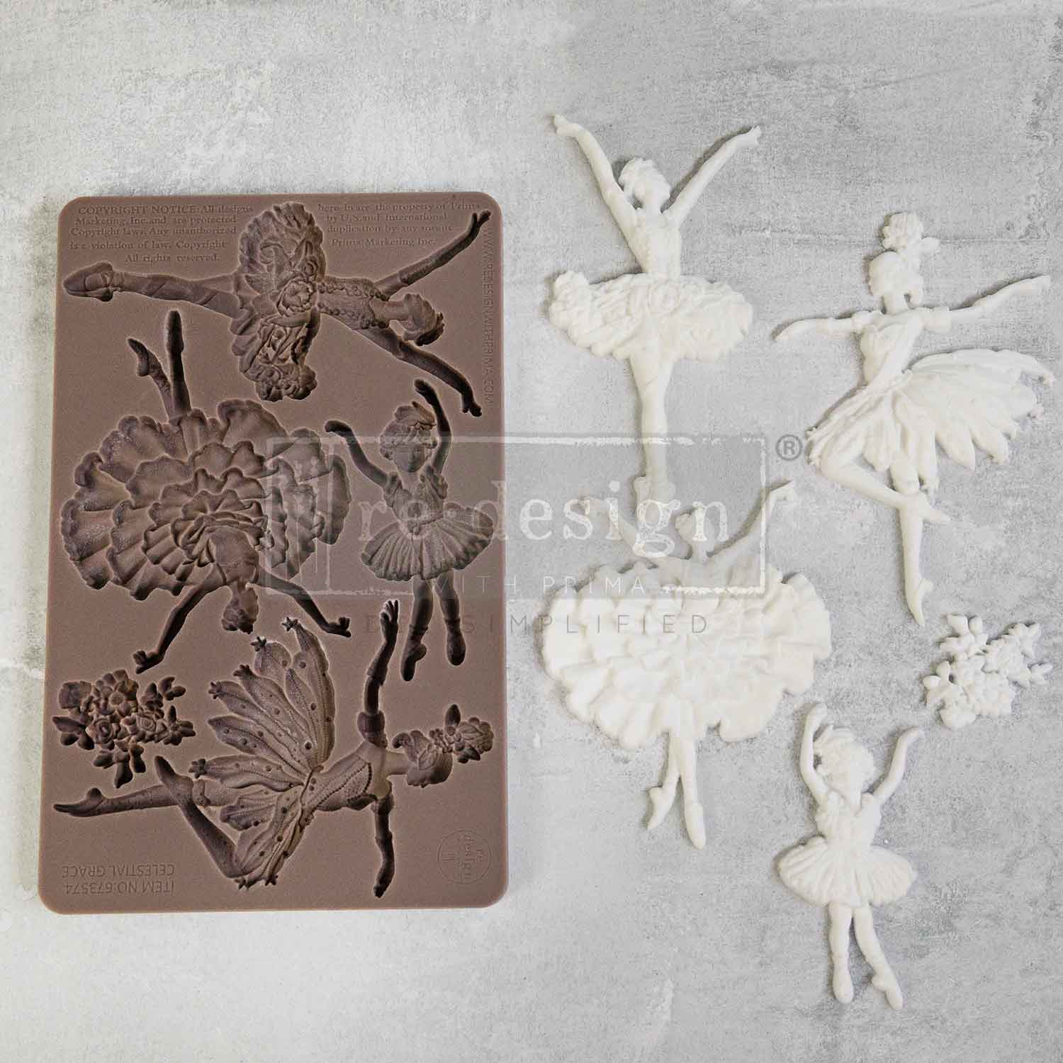 Decor Moulds® - Celestial Grace - 1 pc, 5