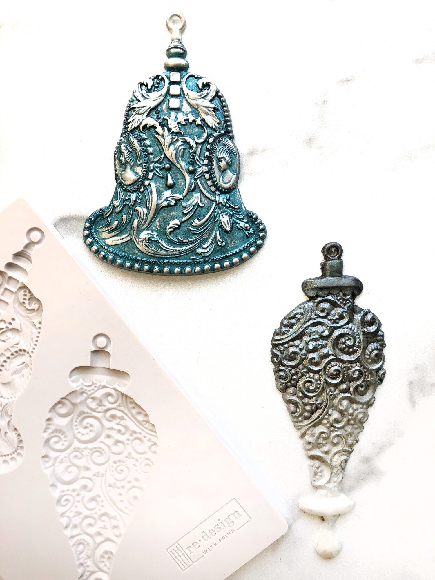 Redesign Decor Moulds® - Silver Bells - 5