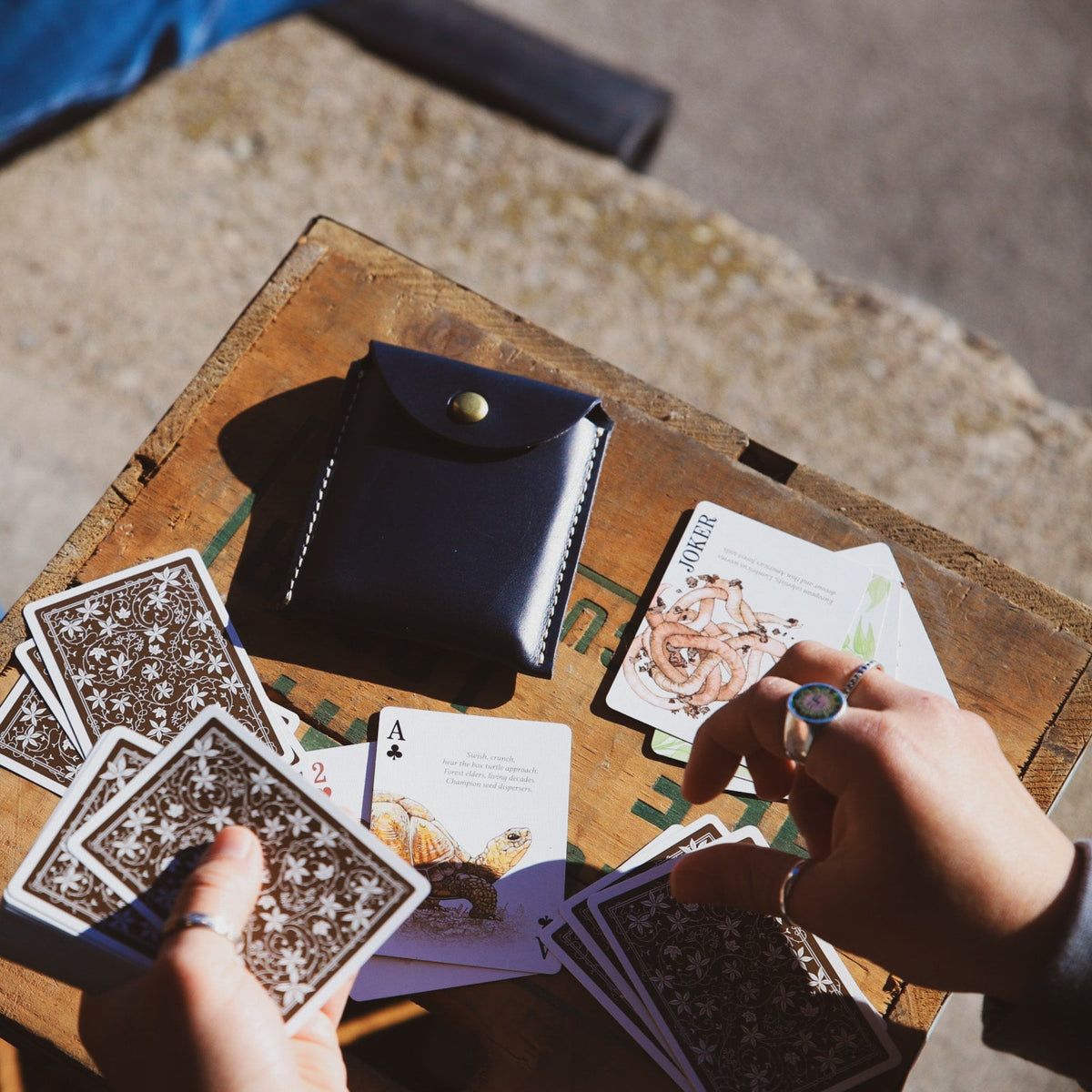 Leather Playing Card Case - USA Made by The Local Branch, product image 5