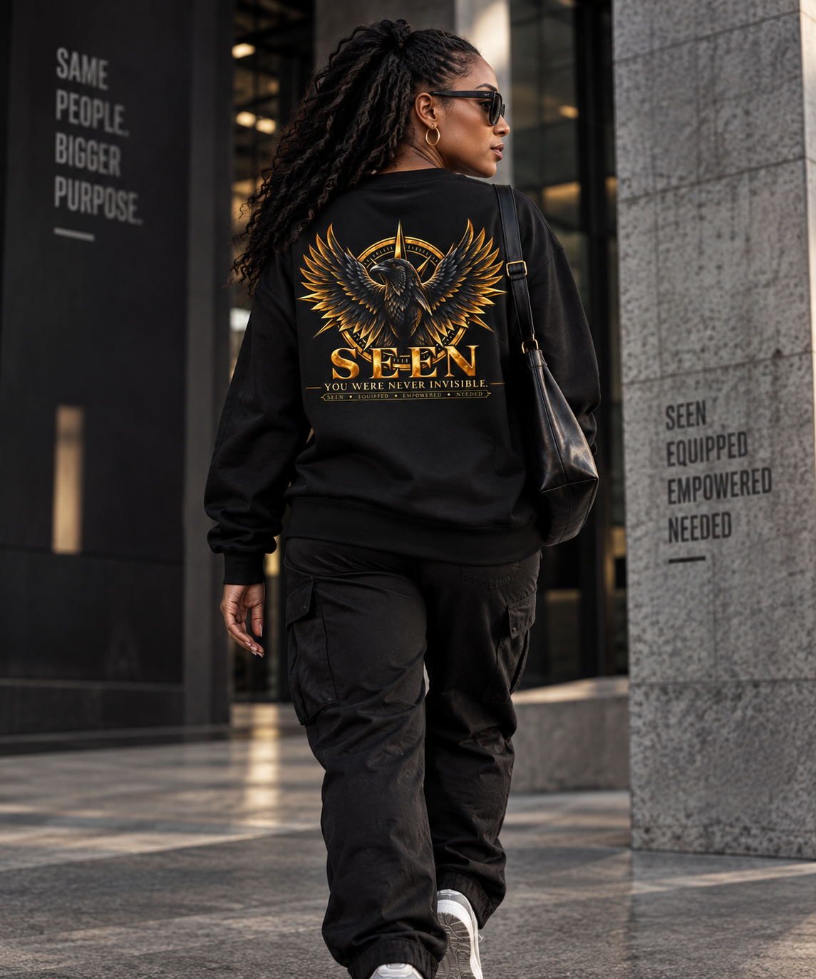 The Raven Crewneck Sweatshirt | You Were Never Invisible