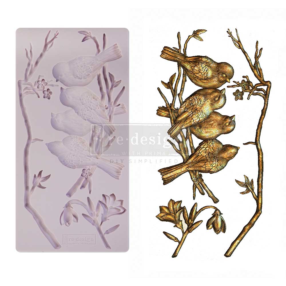 Redesign Decor Moulds® - Avian Love - 5