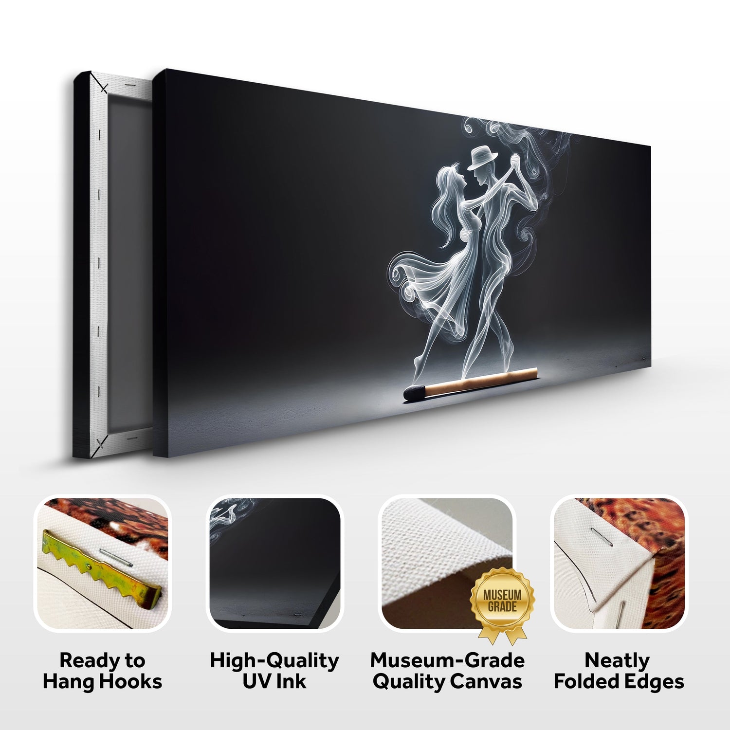 Modern Abstract Couple Dance Wall Art
