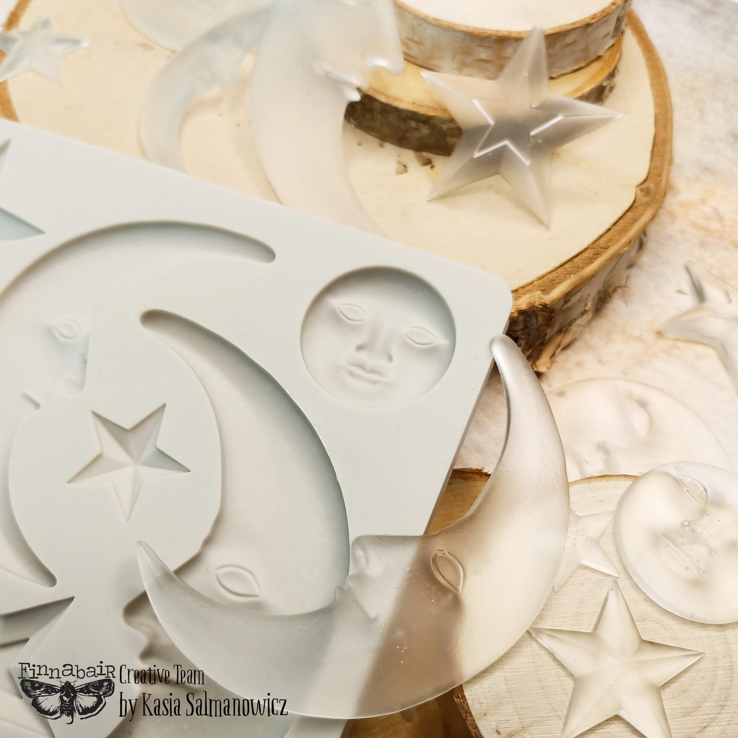 Finnabair - Moulds - Nocturnal Elements - 1 pc, 5x8 in Copyright #VA0002330248