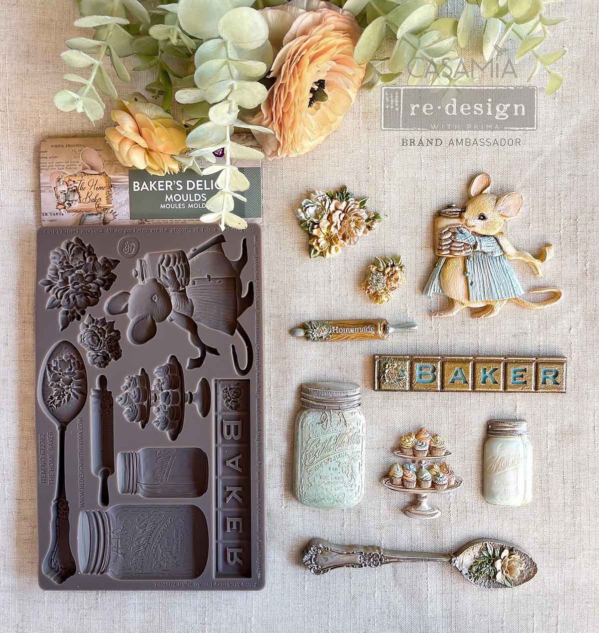 The Home Baker Collection Mould - Baker’s Delight - 1 pc, 5