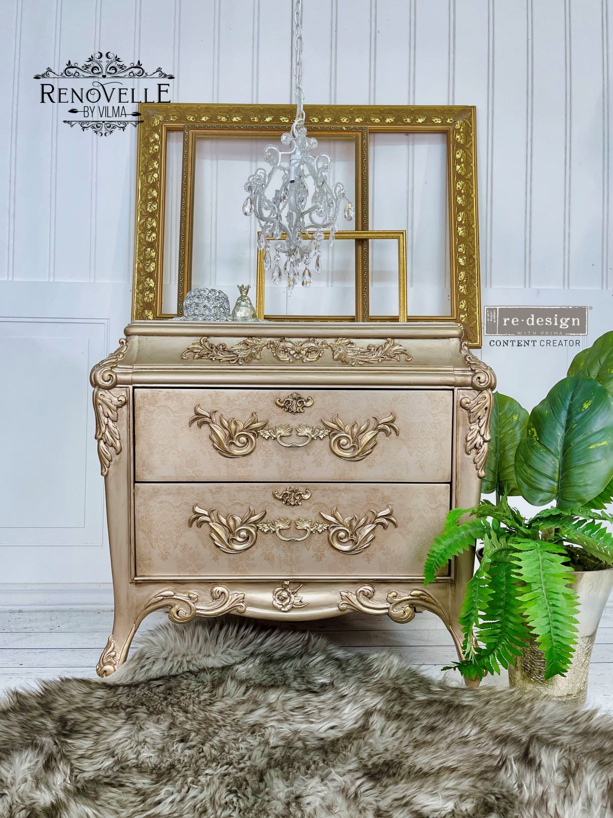 Redesign Decor Moulds® - Antique Scrolls - 8