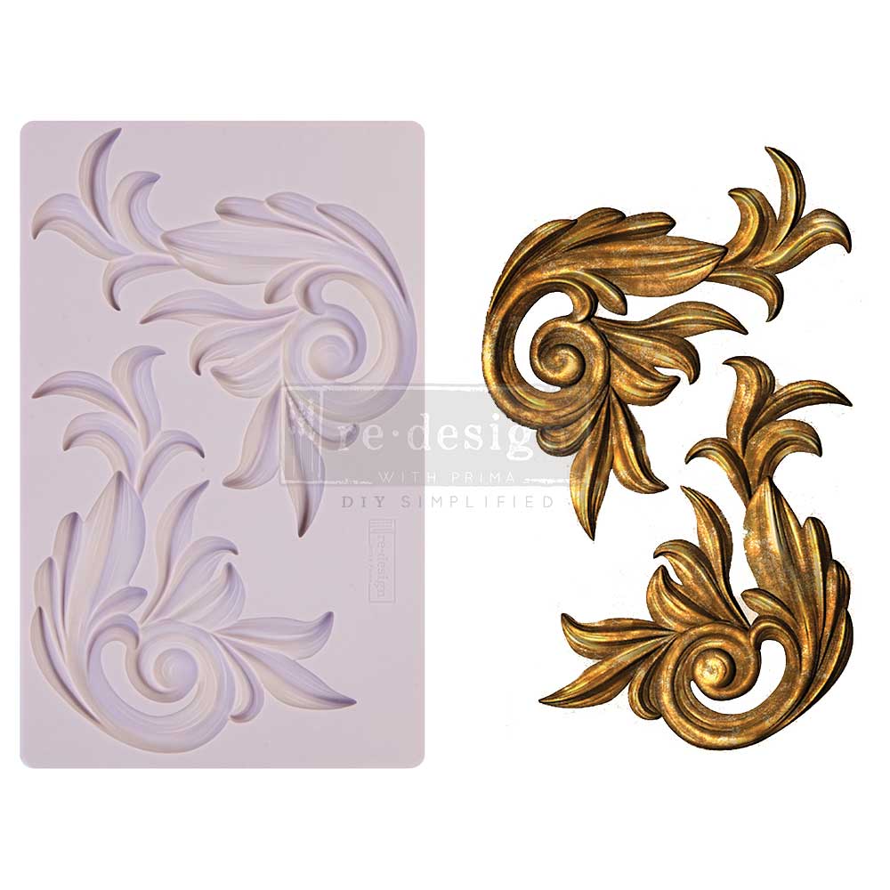 Redesign Decor Moulds® - Antique Scrolls - 8